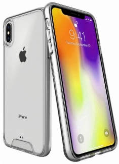 Apple iPhone X Kılıf Clear Guard Serisi Gard Kapak - Şeffaf