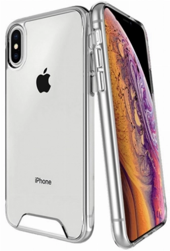 Apple iPhone Xs Kılıf Clear Guard Serisi Gard Kapak - Şeffaf