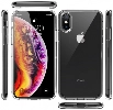 Apple iPhone Xs Kılıf Korumalı Kenarları Silikon Arkası Sert Coss Kapak  - Şeffaf