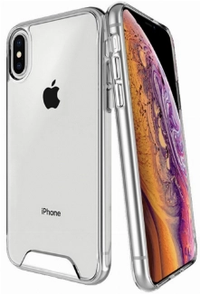 Apple iPhone Xs Max Kılıf Clear Guard Serisi Gard Kapak - Şeffaf