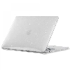 Apple Macbook 13.3 Air M1 Koruyucu MSoft Allstar Yaldızlı Kristal Kapak - Şeffaf