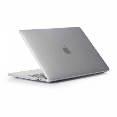 Apple Macbook 13.3 Air M1 Koruyucu MSoft Kristal Kapak - Şeffaf