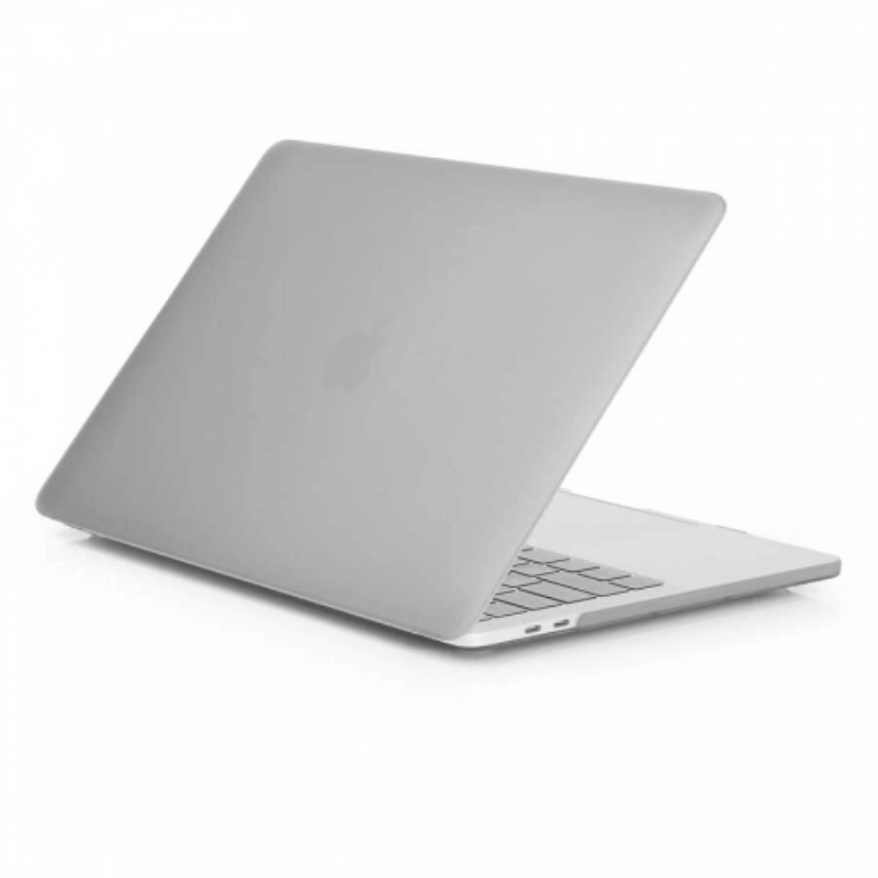 Apple Macbook 13.3 Air M1 Koruyucu MSoft Mat Kristal Kapak - Şeffaf