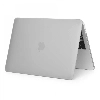 Apple Macbook 13.3 Air M1 Koruyucu MSoft Mat Kristal Kapak - Şeffaf