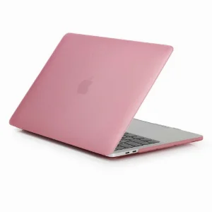 Apple Macbook 13.3 Pro M2 2022 Koruyucu MSoft Mat Kristal Kapak - Pembe