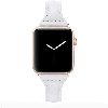 Apple Watch 38mm Deri Kordon KRD-28 - Siyah