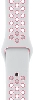 Apple Watch 38mm Kordon Spor Silikon Delikli KRD-02 - Pembe