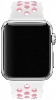 Apple Watch 38mm Kordon Spor Silikon Delikli KRD-02 - Pembe