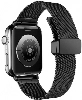 Apple Watch 38mm Kordon Zore KRD-85 22mm Metal Kordon - Gümüş