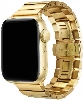 Apple Watch 38mm KRD-41 Ayarlanabilir Metal Kordon - Gold