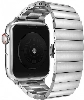 Apple Watch 40mm KRD-41 Ayarlanabilir Metal Kordon - Gümüş