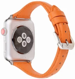 Apple Watch 40mm Deri Kordon KRD-28 - Kahverengi