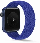 Apple Watch 42mm Kordon Hasır Örgü KRD-38 - Mavi