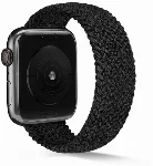 Apple Watch 42mm Kordon Hasır Örgü KRD-38 - Siyah