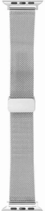 Apple Watch 42mm Kordon Zore KRD-85 22mm Metal Kordon - Gümüş