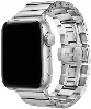 Apple Watch Ultra 49mm Kordon KRD-41 Metal Strap Kayış - Gümüş