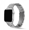 Apple Watch Ultra 49mm Kordon KRD-48 Metal Strap Kayış Üçgen Parçalı - Gümüş