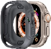 Apple Watch Ultra 49mm Silikon TPU Kasa Koruyucu Watch Gard 31 - Siyah