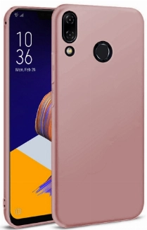 Asus Zenfone Max Pro ZB602KL Kılıf İnce Soft Mat Renkli Esnek Silikon Kapak - Rose Gold