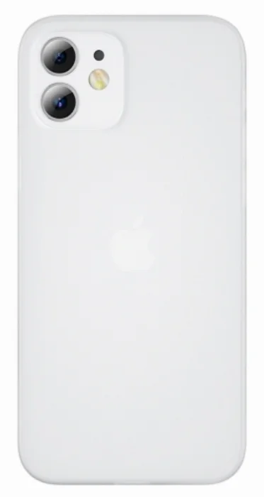 Benks Apple iPhone 12 (6.1) Ultra Kılıf Lollipop Serisi Matte Protective Cover - Beyaz