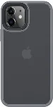 Benks Apple iPhone 12 Mini (5.4) Case Hybrid Serisi Silikon Mat Kapak - Gümüş