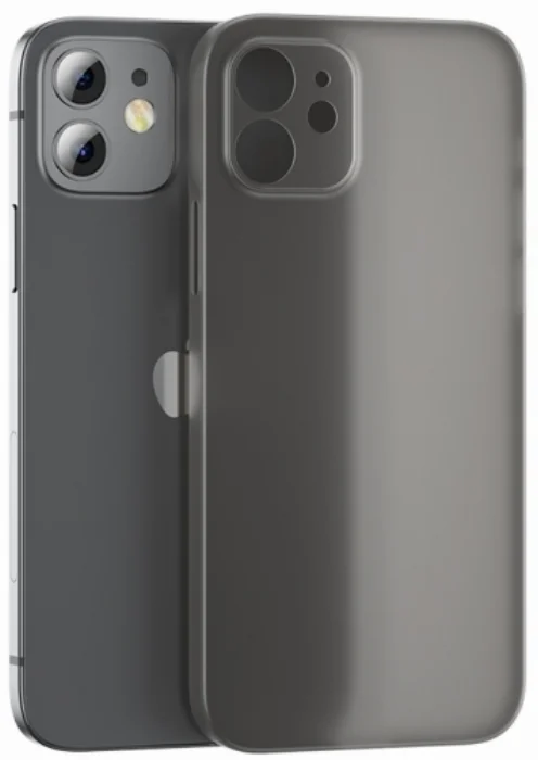 Benks Apple iPhone 12 Mini (5.4) Ultra Kılıf Lollipop Serisi Matte Protective Cover - Siyah