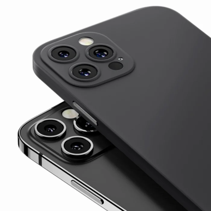 Benks Apple iPhone 12 Pro (6.1) Kılıf Tam Korumalı 360 Koruyuculu Kapak - Siyah