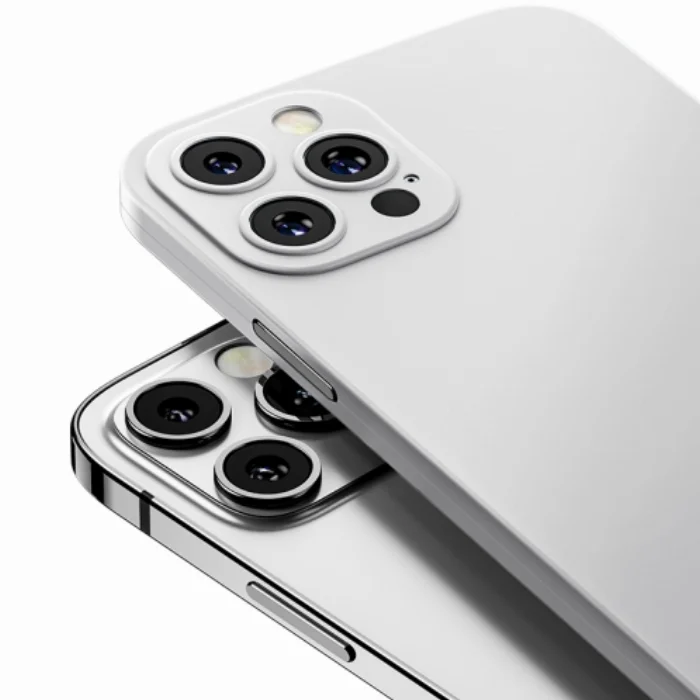 Benks Apple iPhone 12 Pro Max (6.7) Kılıf Tam Korumalı 360 Koruyuculu Kapak - Beyaz