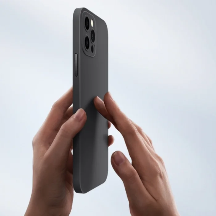 Benks Apple iPhone 12 Pro Max (6.7) Kılıf Tam Korumalı 360 Koruyuculu Kapak - Siyah