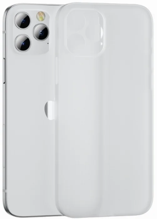 Benks Apple iPhone 12 Pro Max (6.7) Ultra Kılıf Lollipop Serisi Matte Protective Cover - Beyaz