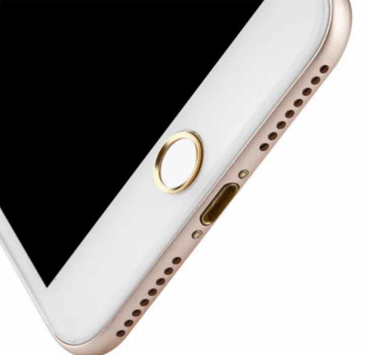 Benks Apple iPhone Serisi Home Düğme Stickerı - Rose Gold