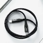 Benks M17 MFI PD Apple Lightning USB Şarj Data Kablosu 1.2M - Siyah