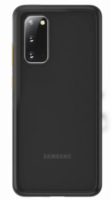 Benks Samsung Galaxy S20 Kılıf Arkası Mat Magic Smooth Drop Resistance Kapak - Siyah