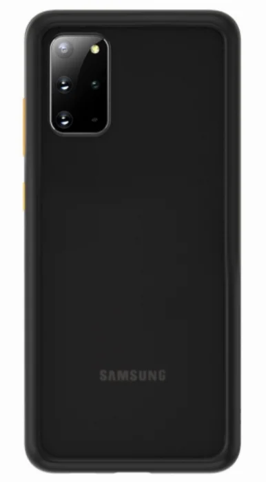 Benks Samsung Galaxy S20 Plus Kılıf Arkası Mat Magic Smooth Drop Resistance Kapak - Siyah