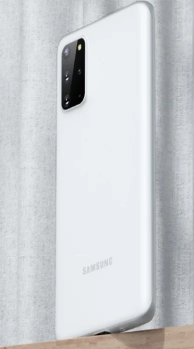 Benks Samsung Galaxy S20 Plus Kılıf Lollipop Serisi Matte Protective Cover - Beyaz