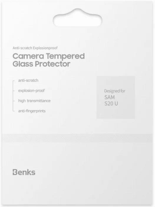 Benks Samsung Galaxy S20 Ultra Kamera Lens Koruyucu Cam KR Serisi