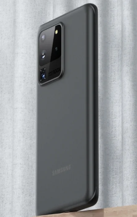 Benks Samsung Galaxy S20 Ultra Kılıf Lollipop Serisi Matte Protective Cover - Siyah