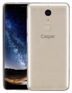 Casper Via G1 Plus Kılıf Ultra İnce Kaliteli Esnek Silikon 0.2mm - Şeffaf