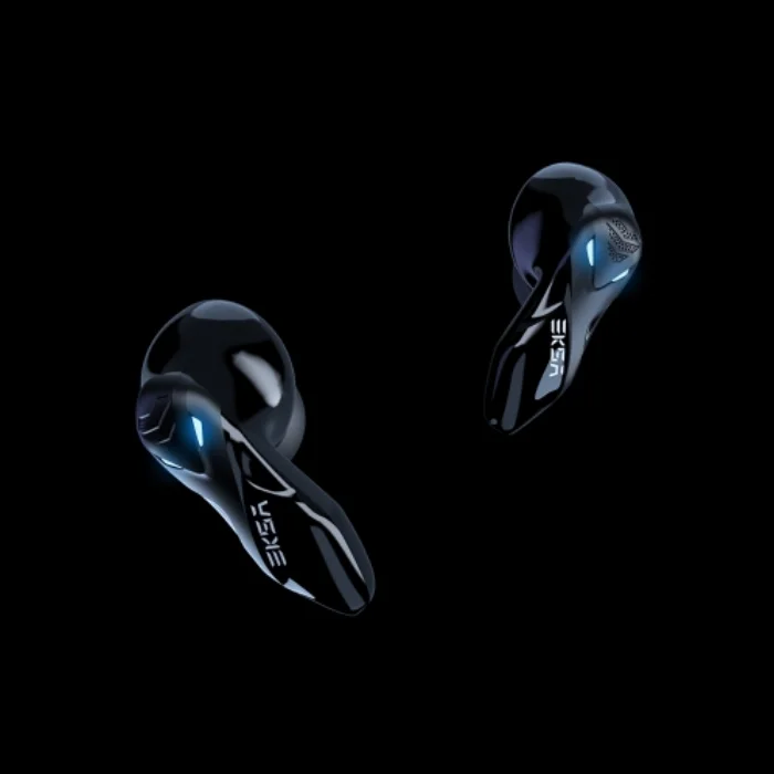 EKSA GT1 Cobra Kablosuz Kulaklık Bluetooth 5.0 Işıklı Gaming Oyuncu ANC - Siyah