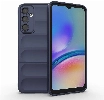 Samsung Galaxy A05s Kılıf Esnek TPU Oyuklu Arka Yüzey Tasarımlı Zore Etnik Silikon Kapak - Lacivert