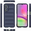 Samsung Galaxy A25 Kılıf Esnek TPU Oyuklu Arka Yüzey Tasarımlı Zore Etnik Silikon Kapak - Koyu Yeşil