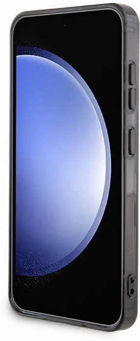 Samsung Galaxy S24 Kılıf TUMI Orjinal Lisanslı Magsafe Şarj Özellikli Buzlanmış Saydam Ağ Kamuflajı Desenli Kapak - Gri