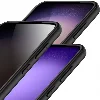 Samsung Galaxy S24 Plus Kılıf Volks Serisi Kenarları Silikon Arkası Şeffaf Sert Kapak - Siyah