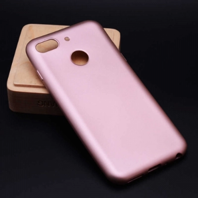 General Mobile GM 9 Pro Kılıf İnce Soft Mat Renkli Esnek Silikon Kapak - Rose Gold