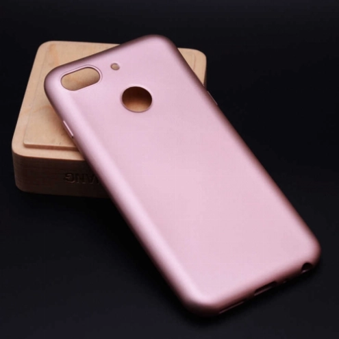 General Mobile GM 9 Pro Kılıf İnce Soft Mat Renkli Esnek Silikon Kapak - Rose Gold