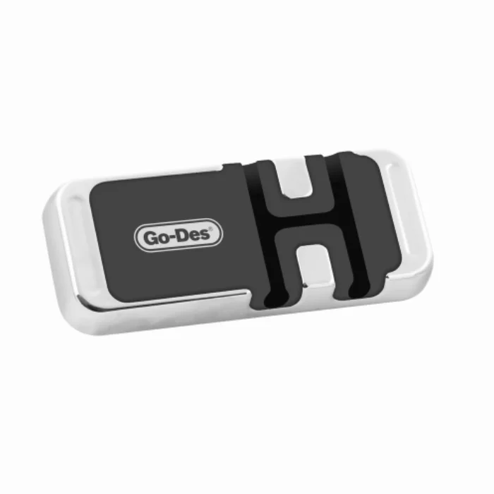Go-Des Mıknatıslı Araç Telefon Tutucu Kablo Sabitlemeli GD-HD712  - Siyah