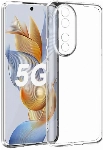 Honor 90 Kılıf Kamera Korumalı Esnek Silikon Kapak - Şeffaf