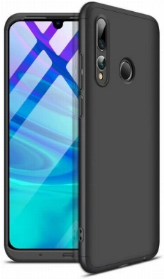 Honor 9x Kılıf 3 Parçalı 360 Tam Korumalı Rubber AYS Kapak  - Siyah