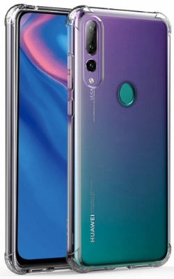 Honor 9x Kılıf Silikon Köşe Korumalı Airbag Darbe Emici Kapak - Şeffaf