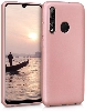 Honor 9x Kılıf İnce Soft Mat Renkli Esnek Silikon Kapak - Rose Gold